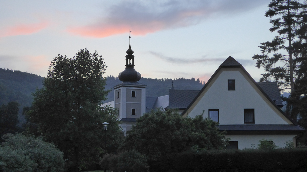 Chateau park in Loučná pod Desnou