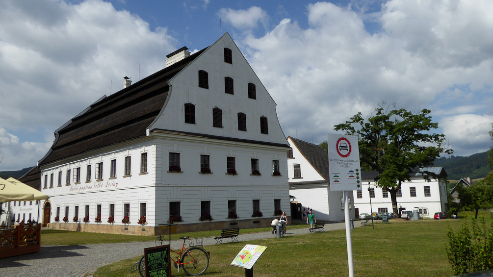 The only hand paper production site left in Europe. Many old maps bought - check.